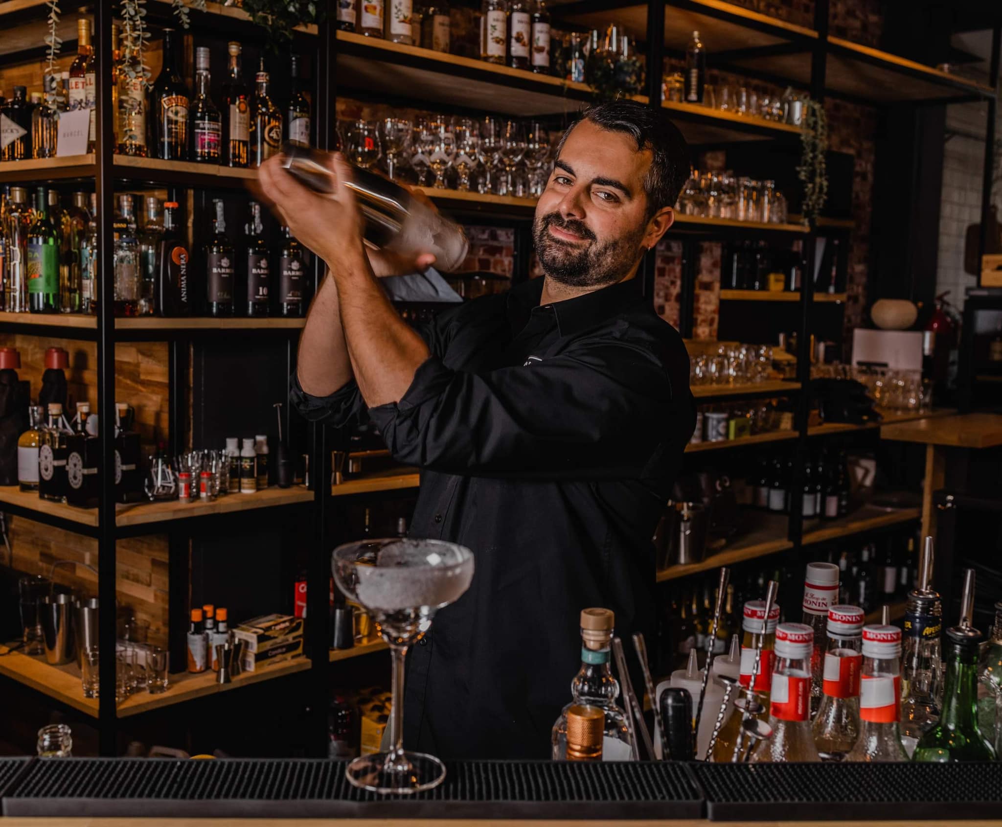 Barman portret